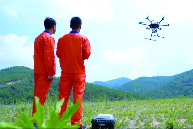 铁山港无人机倾斜摄影巡检拍摄